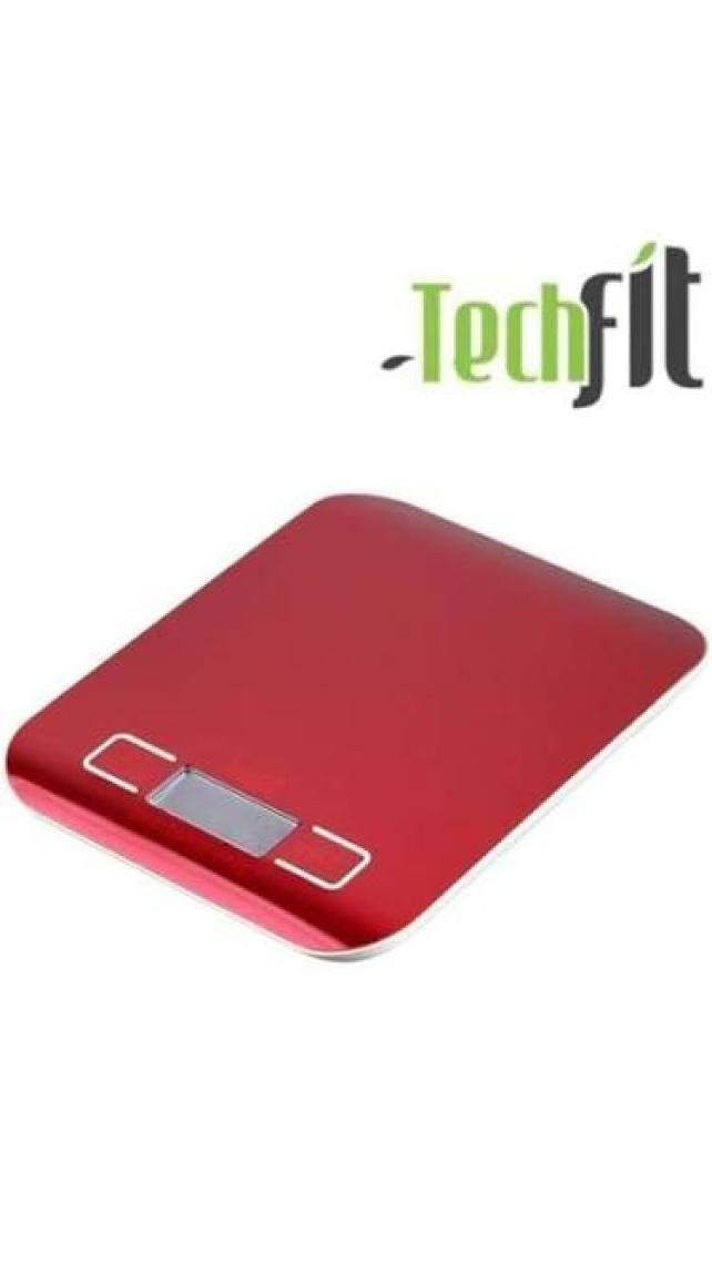 Techfit Tf1002 Dijital Hassas Led Ekran Mutfak Terazisi 5 Kg - İnox