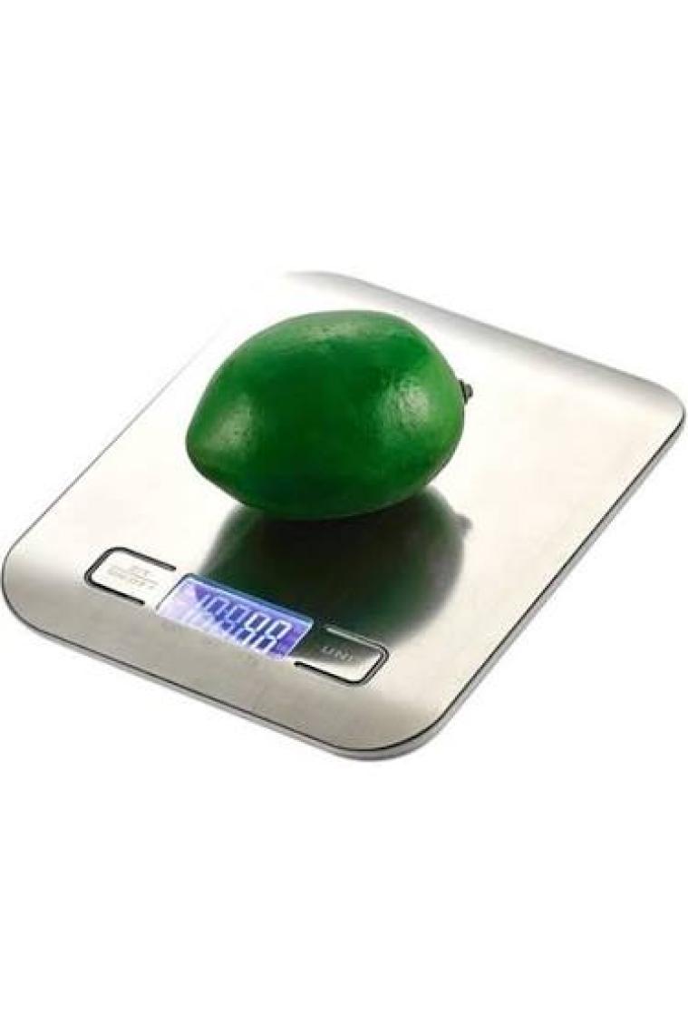 Techfit Tf1002 Dijital Hassas Led Ekran Mutfak Terazisi 5 Kg - İnox