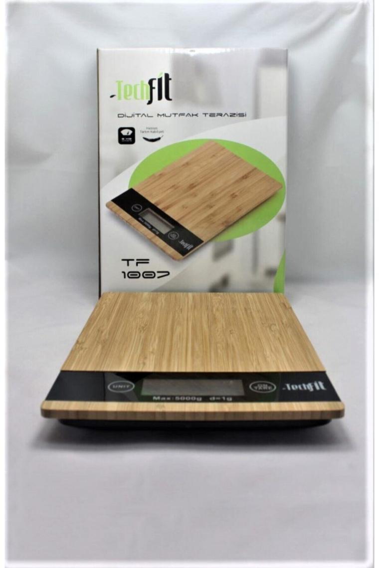 Techfit Tf 1007 Bambu Mutfak Tartısı
