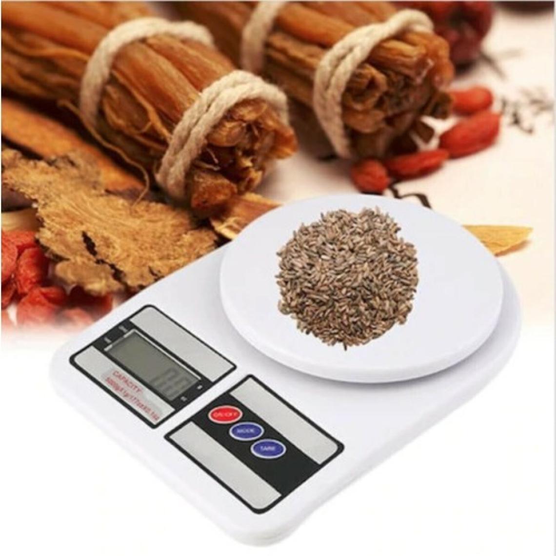 Pratik Mağazam  Dijital Hassas Mutfak Tartısı Hassas Ölçüm 1 Gram 10 kg Kapasiteli