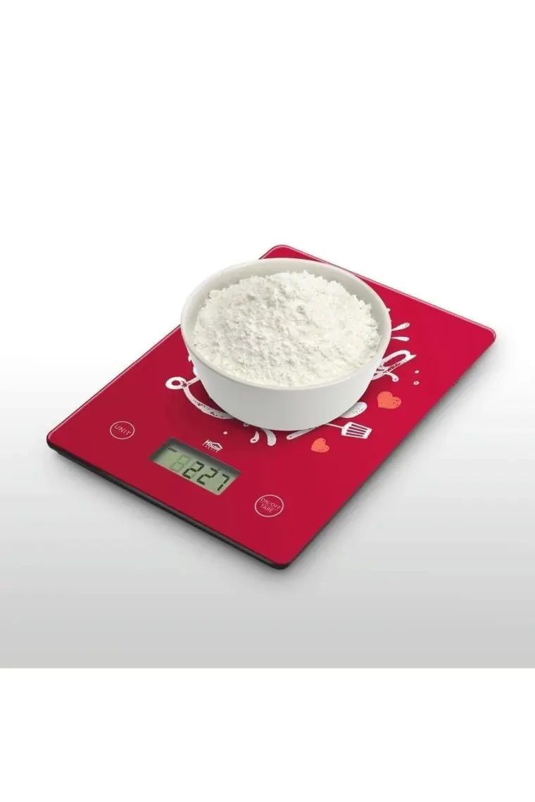 House Pratik HP36 Dijital Mutfak Tartısı Kırmızı