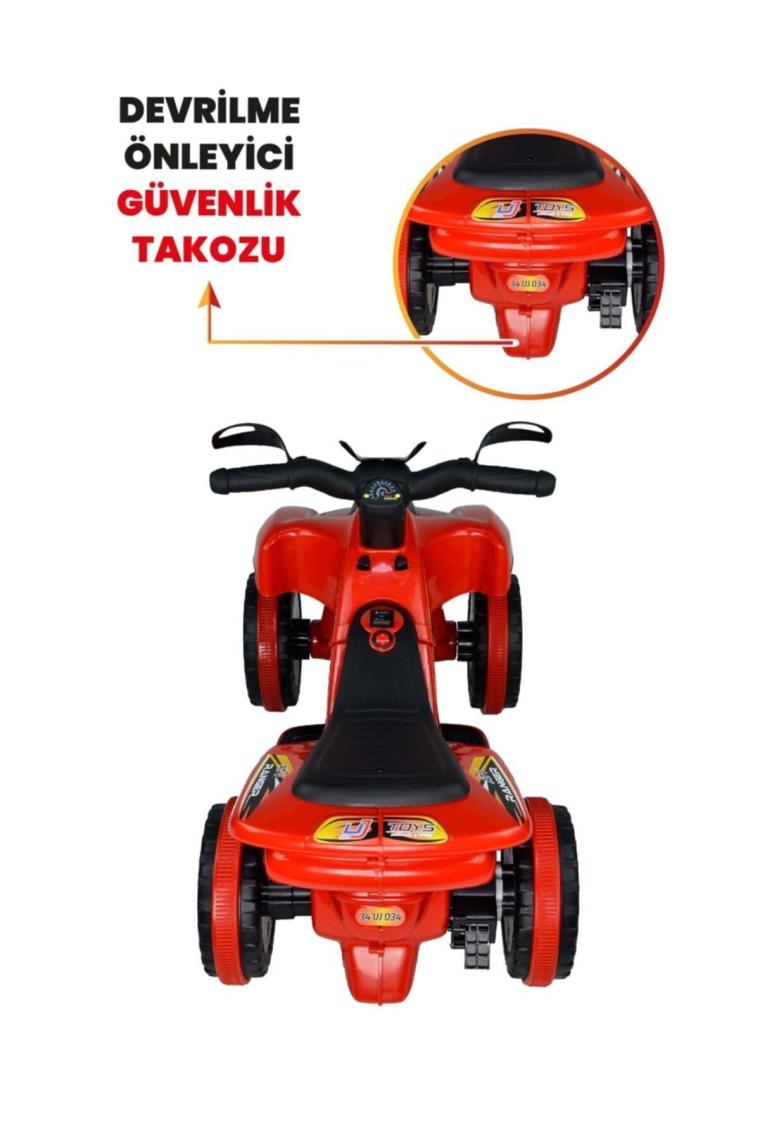 Uj Toys 6V Akülü Atv - Ranger Kırmızı