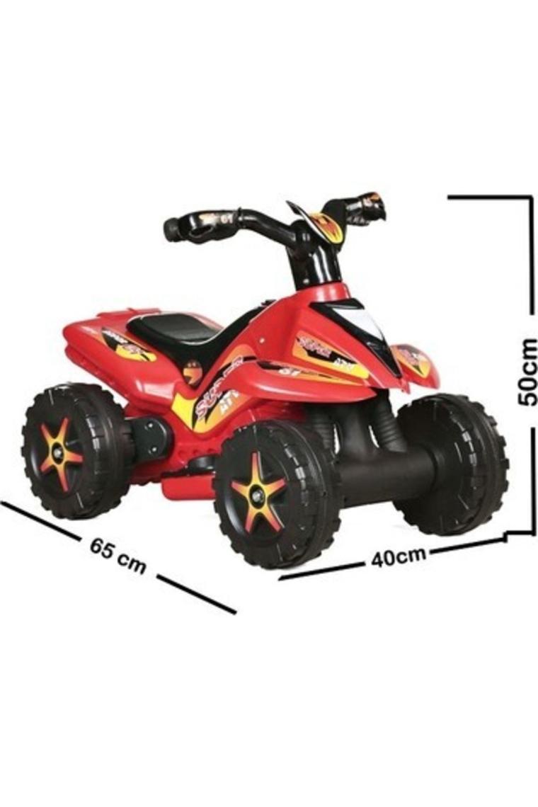 UJ Toys 6V Akülü ATV Pembe