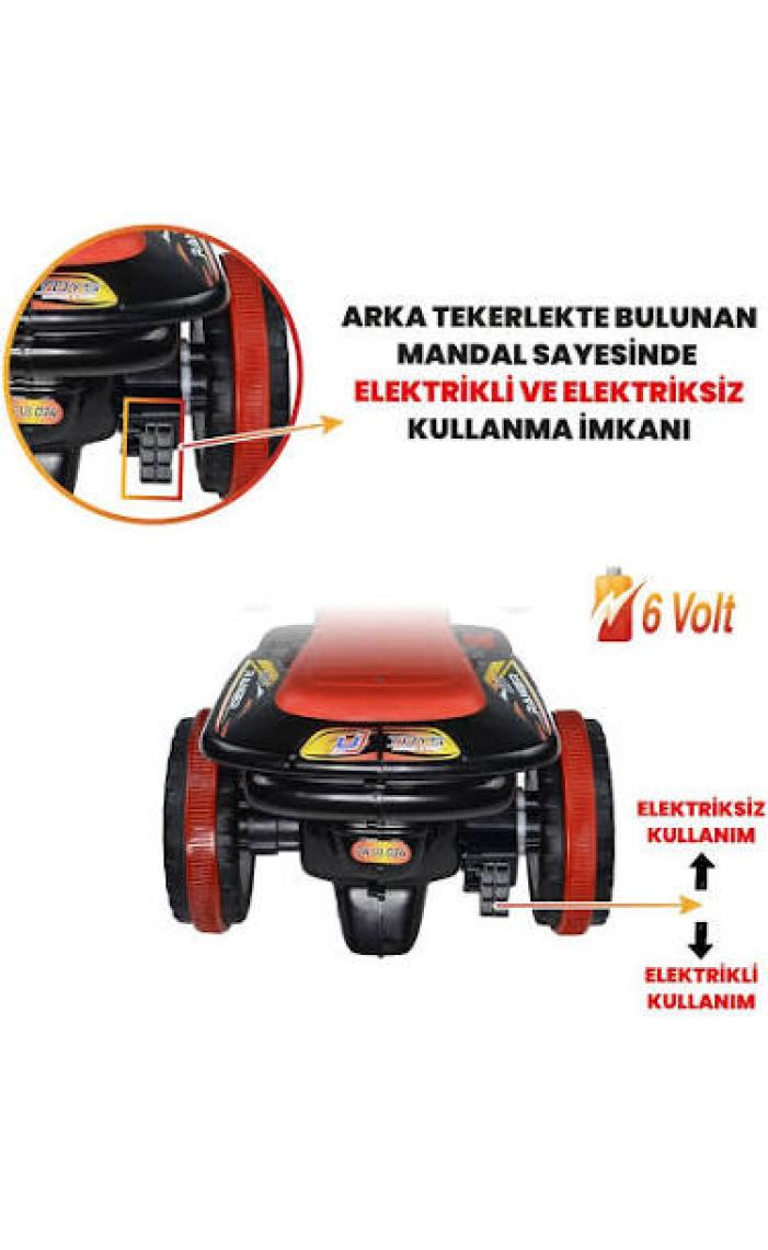 Uj Toys 6V Akülü Atv Ranger Siyah