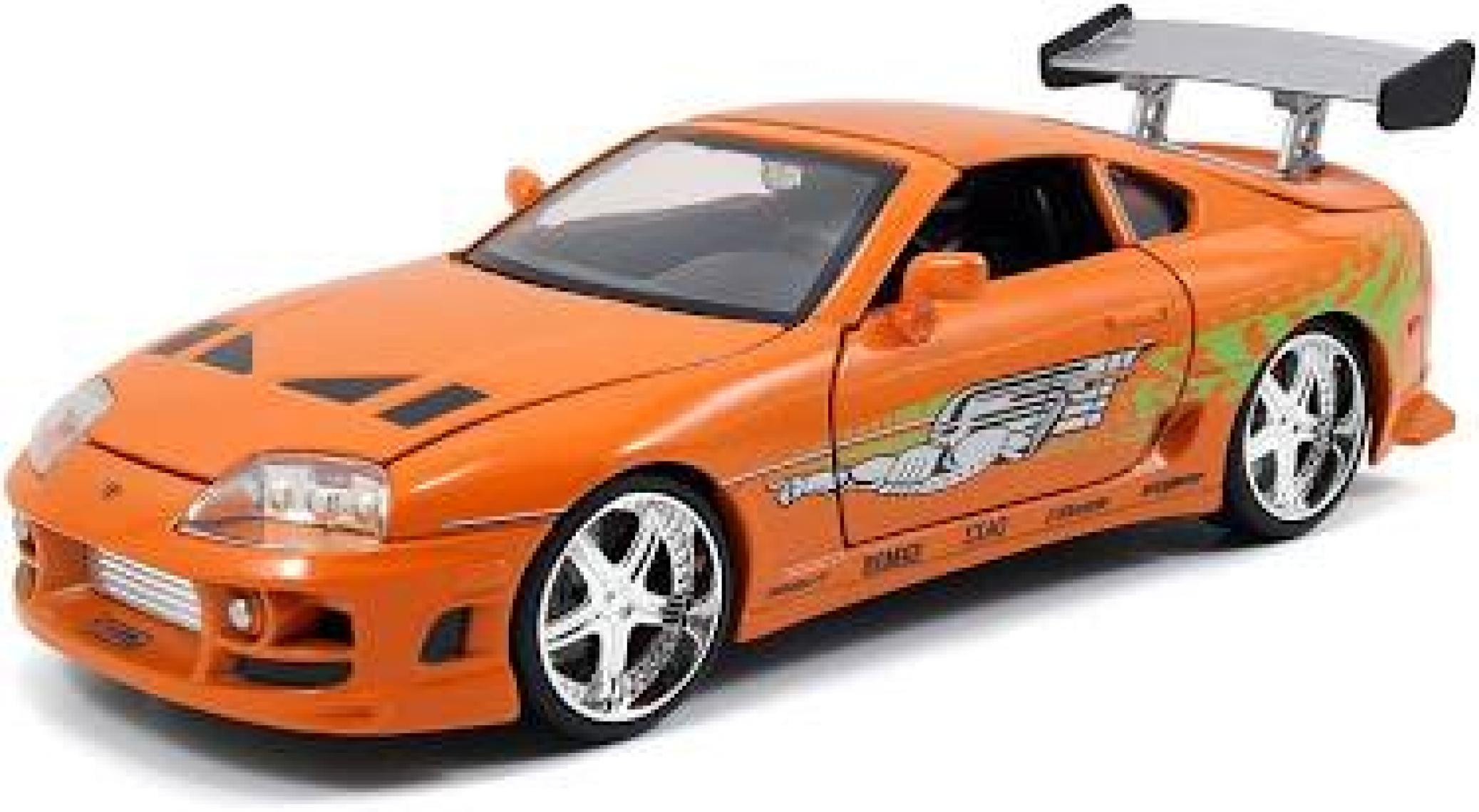 Jada Hızlı ve Öfkeli Fast & Furious 1995 Toyota Supra 1:24, Metal (Die-Cast) Araba, 253203005