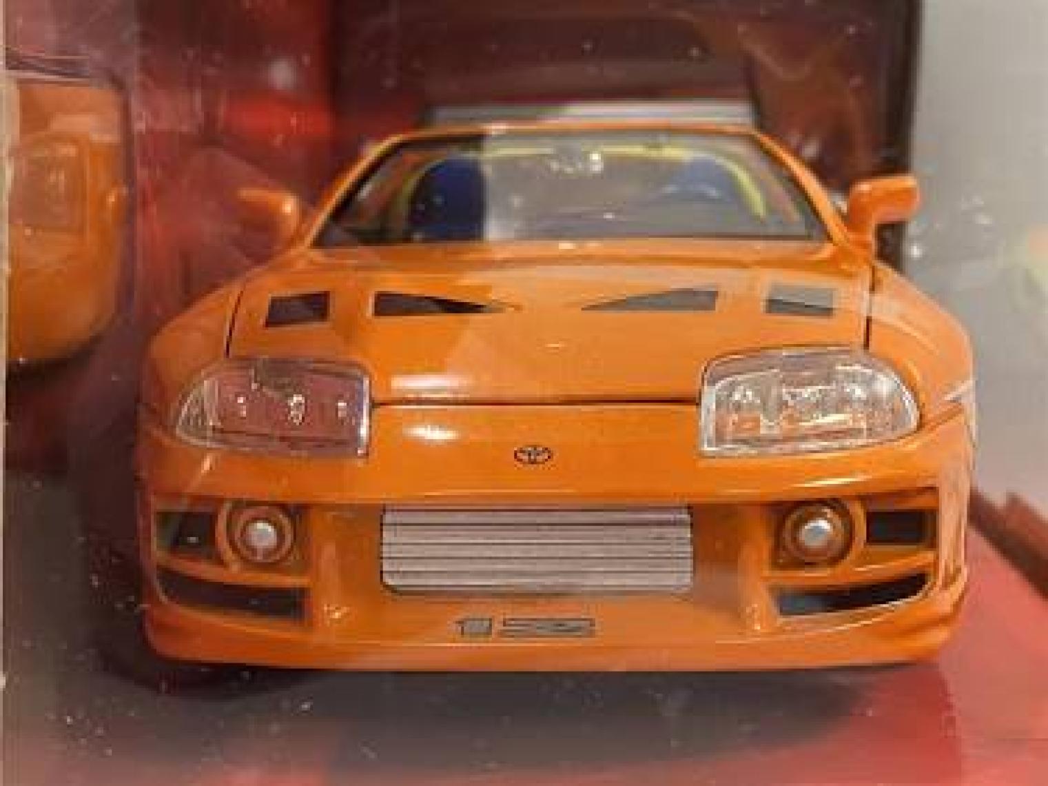 Jada Hızlı ve Öfkeli Fast & Furious 1995 Toyota Supra 1:24, Metal (Die-Cast) Araba, 253203005