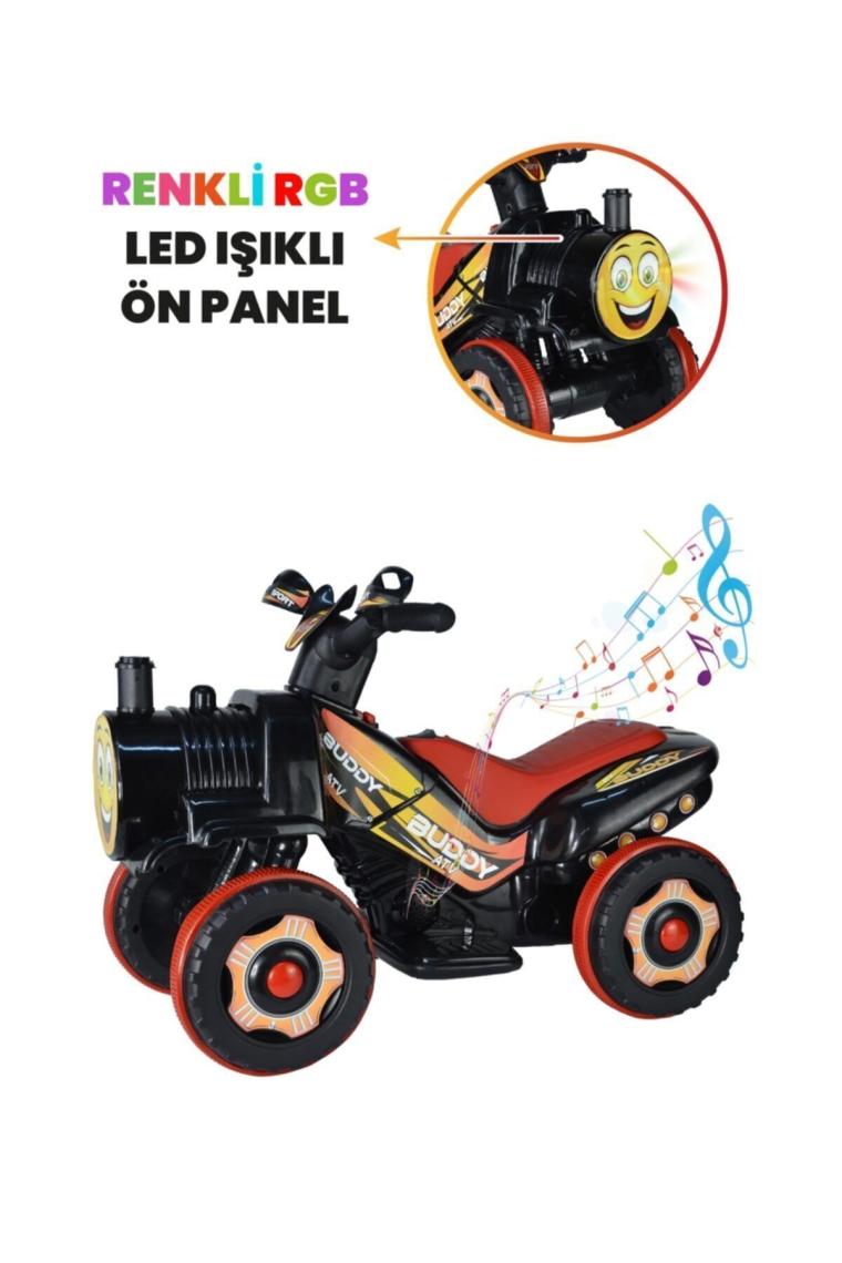 UJ Toys Işıklı ve Müzikli Buddy 6V Akülü Mini Atv