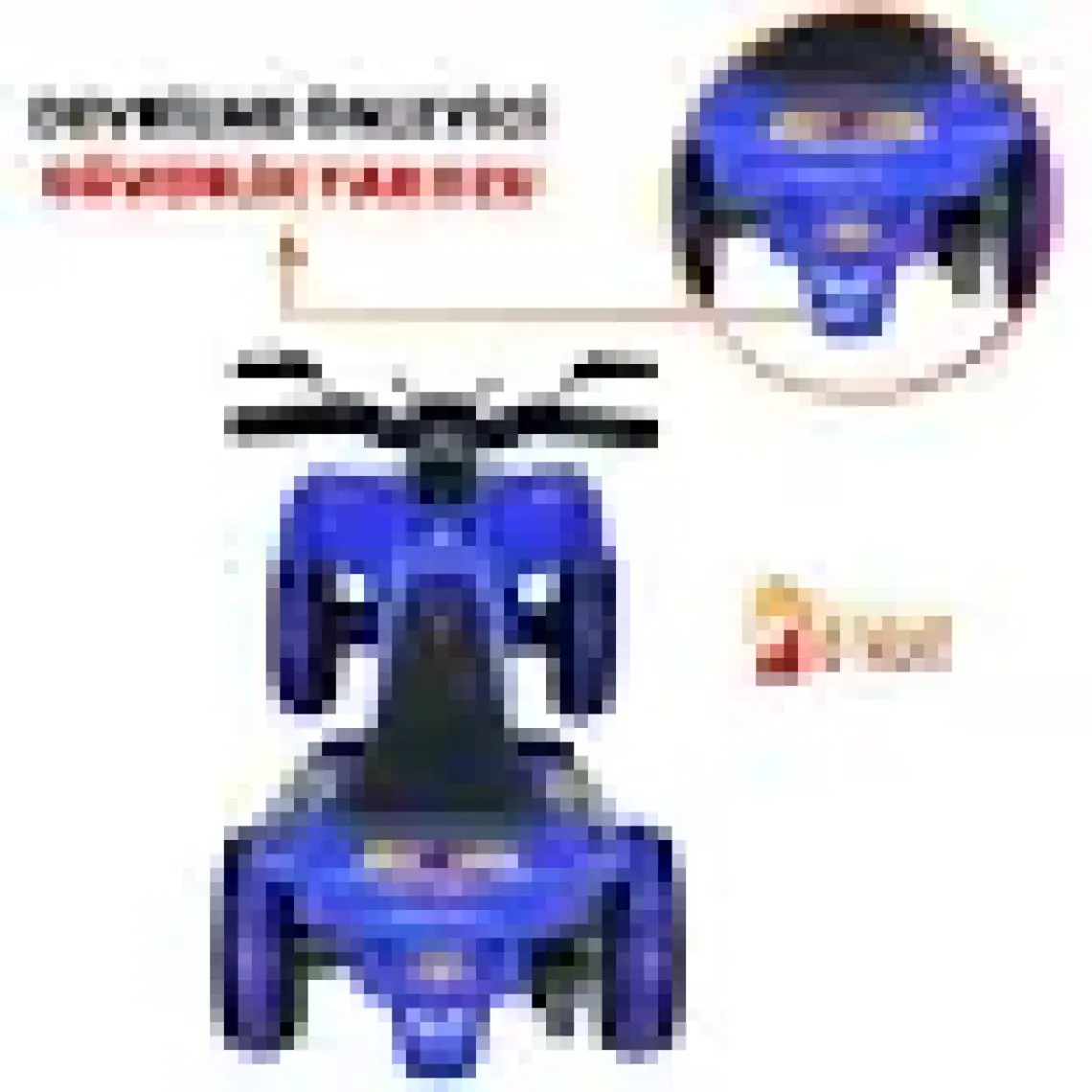 UJ Toys Ujtoys  Uzaktan Kumandalı Akülü Atv 6V Ranger-Siyah