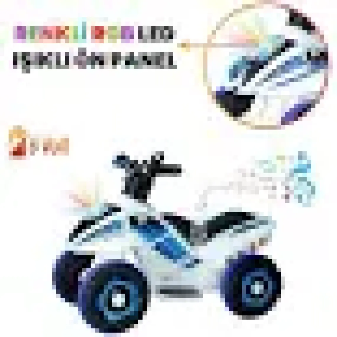Uj Toys 6V Akülü Atv - Ranger Kırmızı