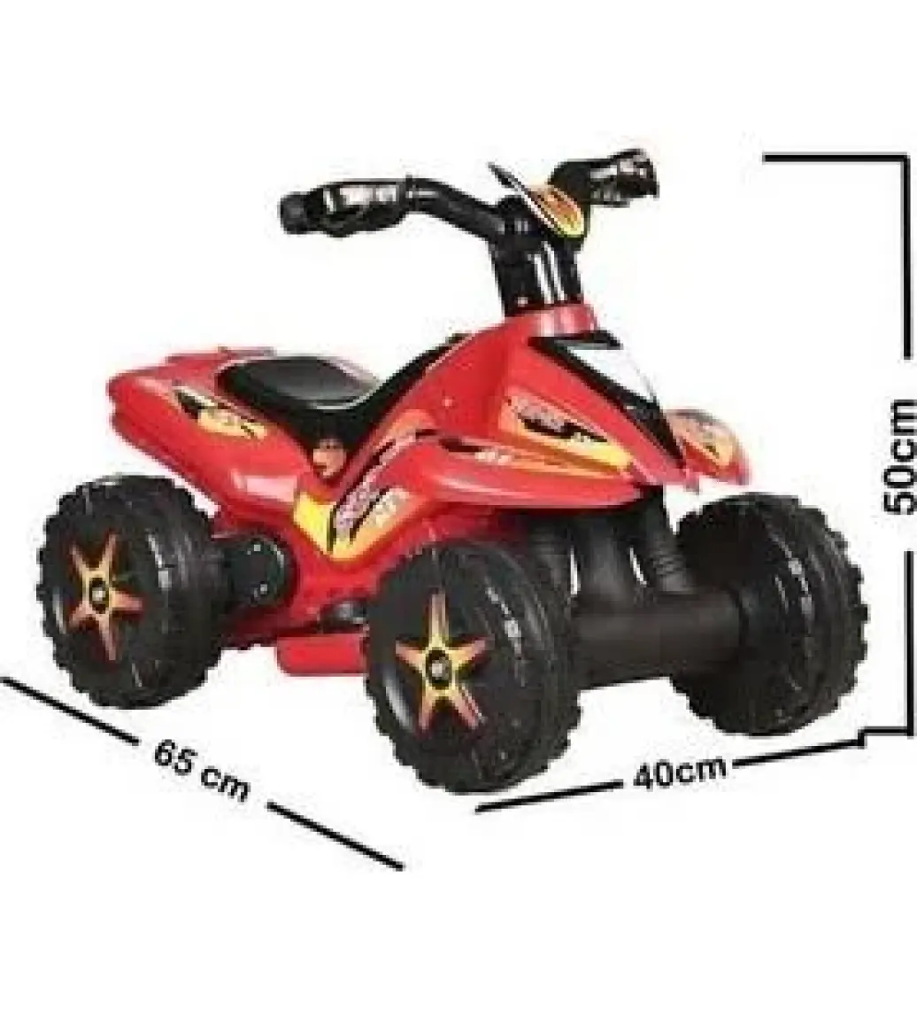 Uj Toys 6V Akülü Atv - Ranger Kırmızı