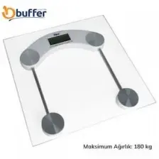 Techfit Tf 1052 Dijital Temperli Tartı Cam Baskül