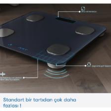 Akıllı Tartı Yağ Ölçer, Kas Analizli ve Vücut Takipli
