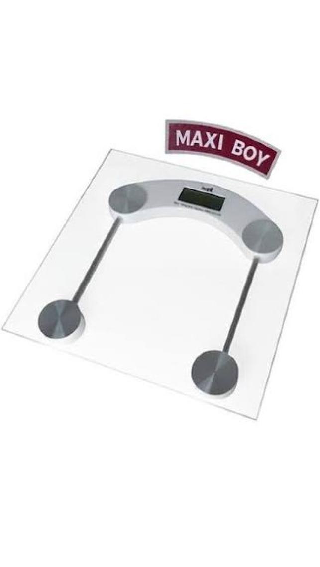 Techfit Dijital Kare Cam Baskül Kişisel Tartı Büyük Boy Kalın Cam TF-1062