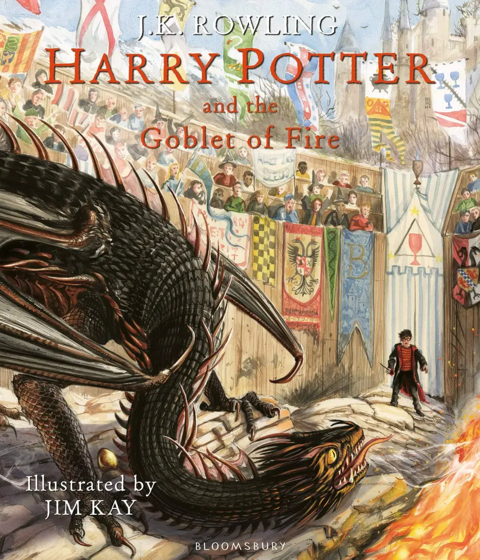 Harry Potter And The Goblet Of Fire: Illustrated Edition - J. K. Rowling