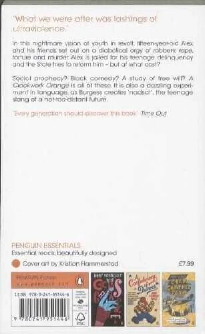 A Clockwork Orange  - Anthony Burgess