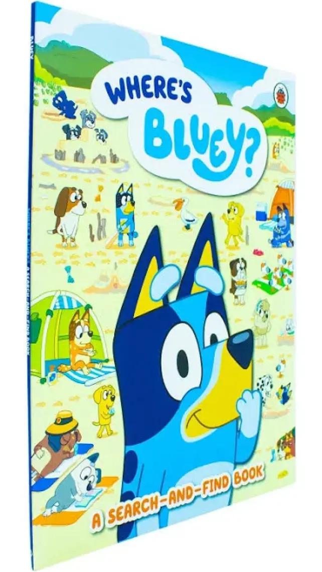 Bluey - Wheres Bluey Search A Find Book