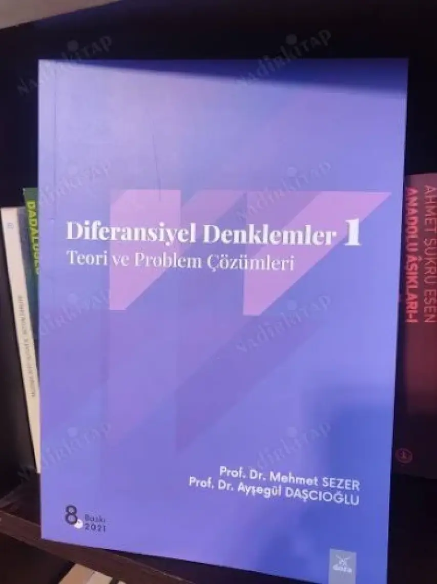 Diferansiyel Denklemler 1  Teori ve Problem Çözümleri