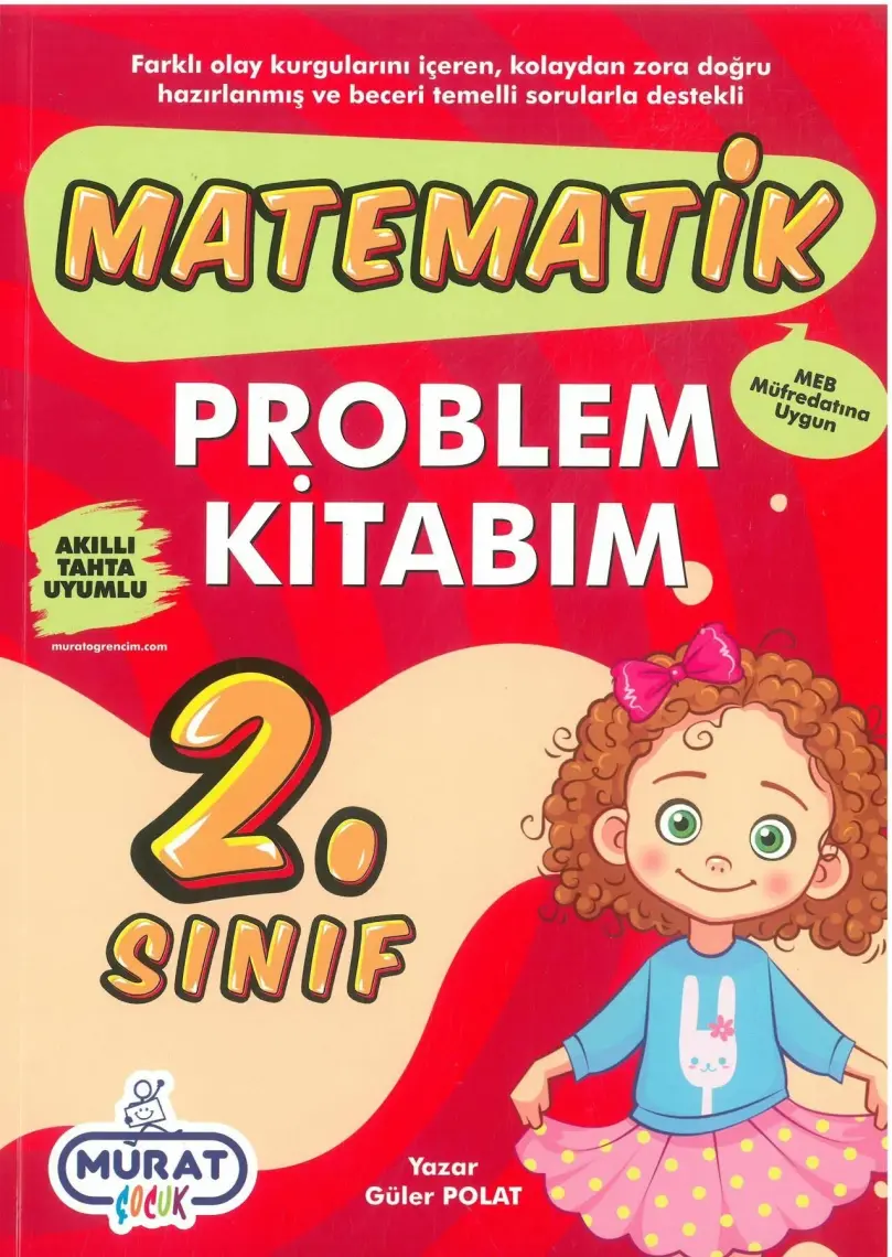 2022 2.sınıf Matematik Problemler Kitabım