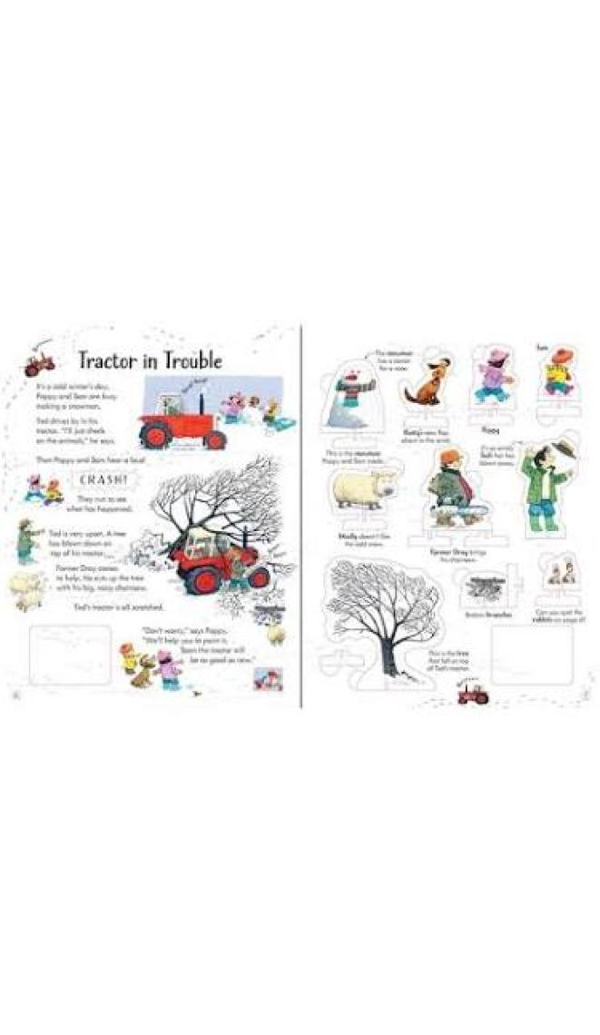 Wind Up Tractor Book - Stephen Cartwright