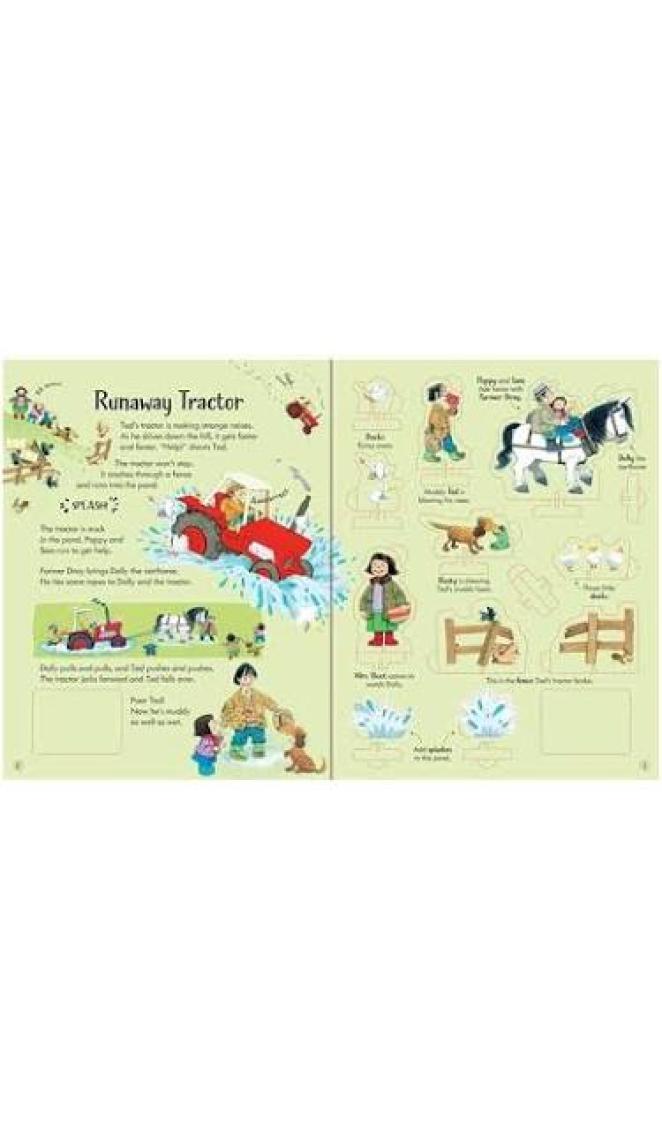 Wind Up Tractor Book - Stephen Cartwright