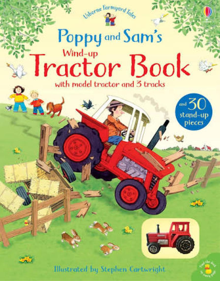 Wind Up Tractor Book - Stephen Cartwright