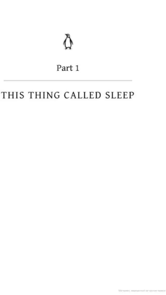 Why We Sleep: The New Science Of Sleep And Dreams