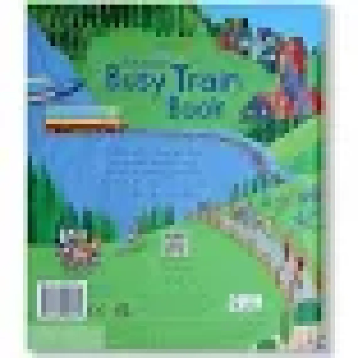 Usborne Pull-back: Busy Train Book