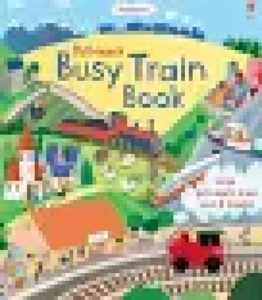 Usborne Pull-back: Busy Train Book