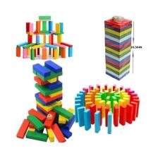 Eser Renkli Jenga Ahşap Denge Oyunu