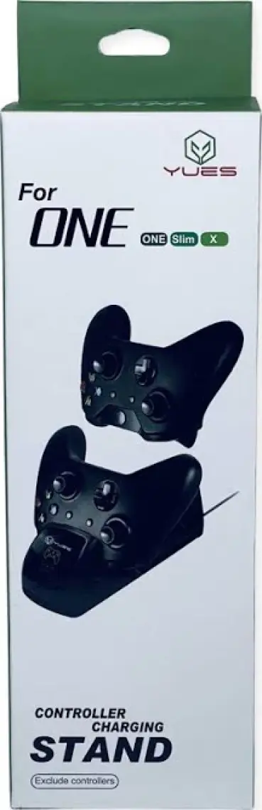 Yues Xbox One S Gamepad Oyun Kolu Şarj Stand Göstergeli + Batary Xbox One/one S/One X Uyumlu