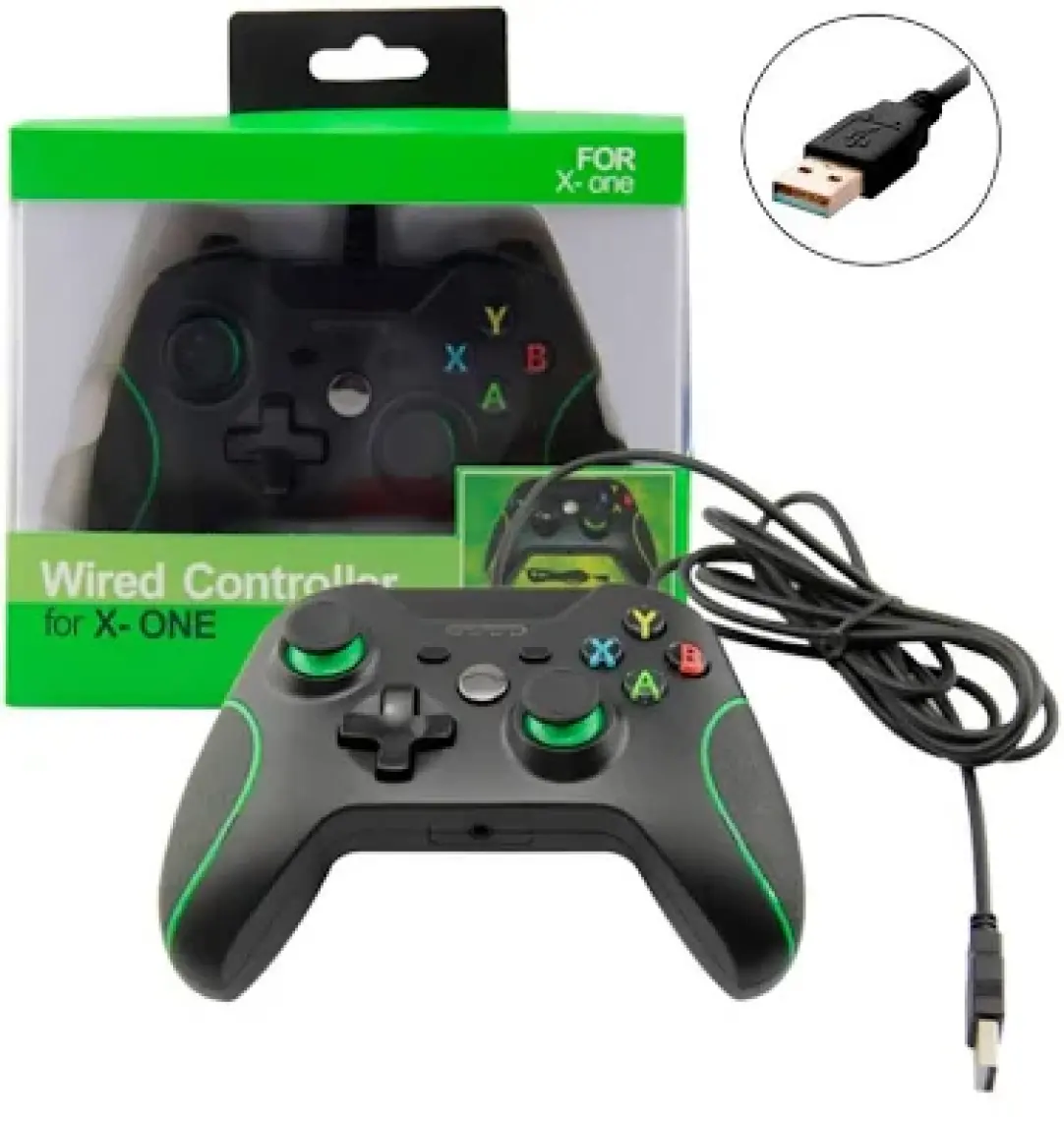 Xbox Kablolu Siyah Kol
