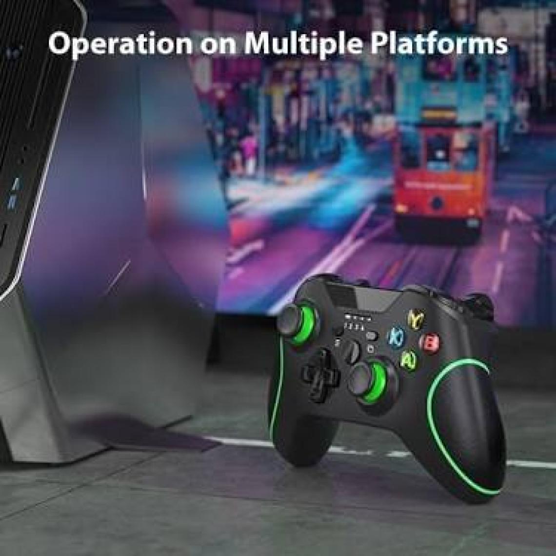 YUES Wireless Controller – Xbox Series X|S / Xbox One S / PC Uyumlu, Titreşim Destekli, Ergonomik Tasarım