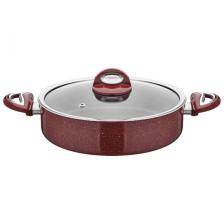 Taç Titan 30 cm Basık Granit Tencere