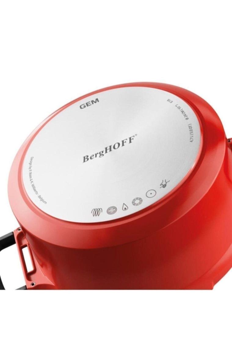 Berghoff Gem Stay Cool Turuncu 24 cm Pilav Tenceresi