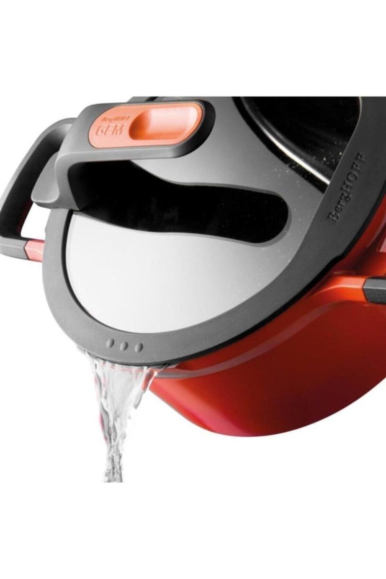 Berghoff Gem Stay Cool Turuncu 24 cm Pilav Tenceresi