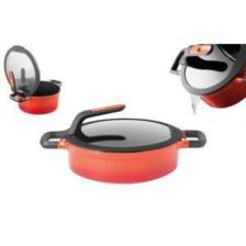 Berghoff Gem Stay Cool Turuncu 24 cm Pilav Tenceresi