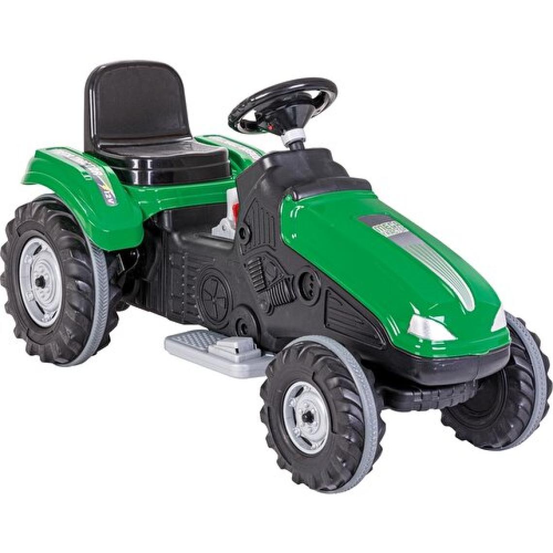Pilsan 05-276 Mega Yeşil 12 V Akülü Traktör