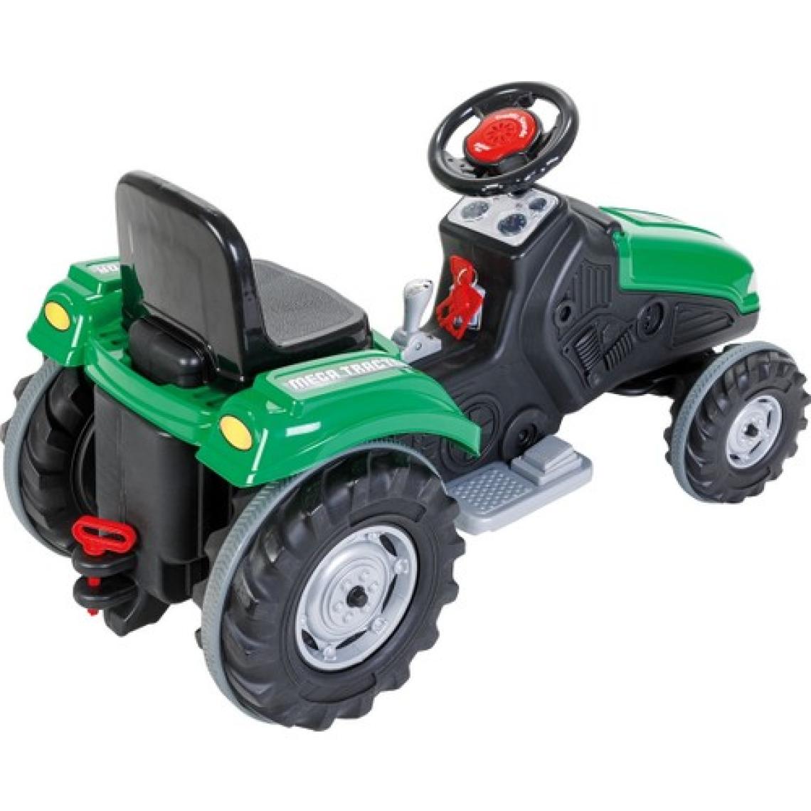 Pilsan 05-276 Mega Yeşil 12 V Akülü Traktör