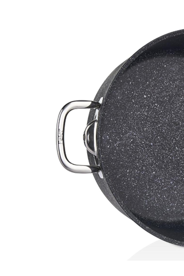 Falez Black Line 20 cm Derin Granit Tencere