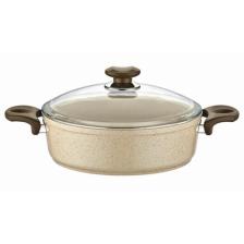 Safran Granit Basık Tencere 20 Cm