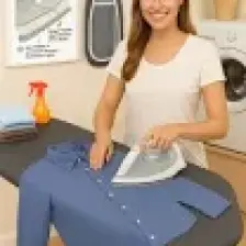 Ütü Masası Kılıfı Bezi Yanmaz Yapışmaz ( Özel Keçeli Pamuk Kumaşlı ) 50* 140 cm Ipli