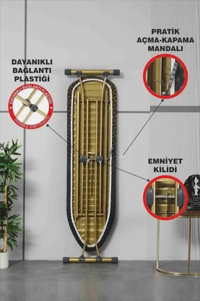 Devecioğlu Harbinger Yeni Nesil MM155 Smartboard Ütü Masası