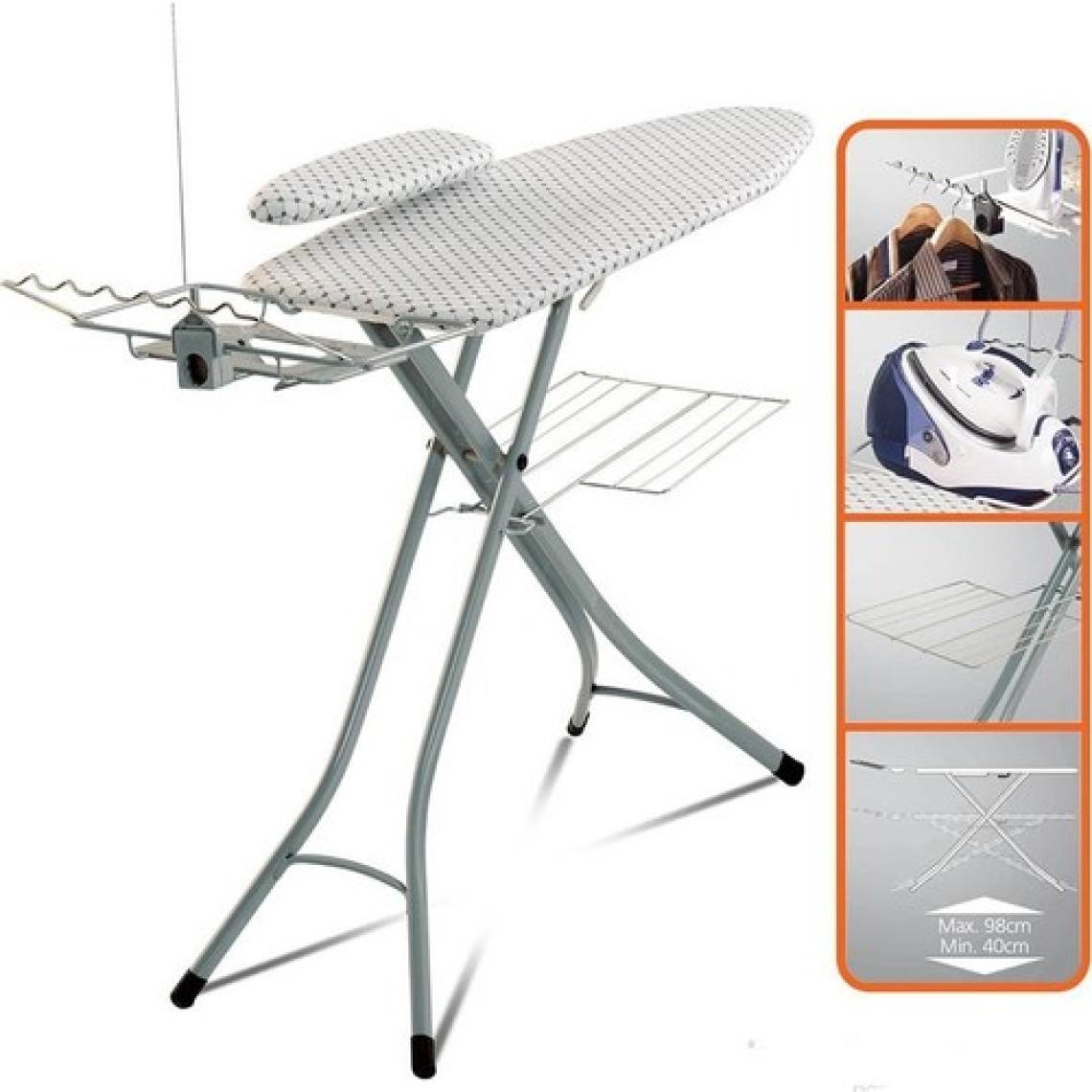 Evin Jasmine Buhar Kazanlı Kol Aparatlı Ütü Masası