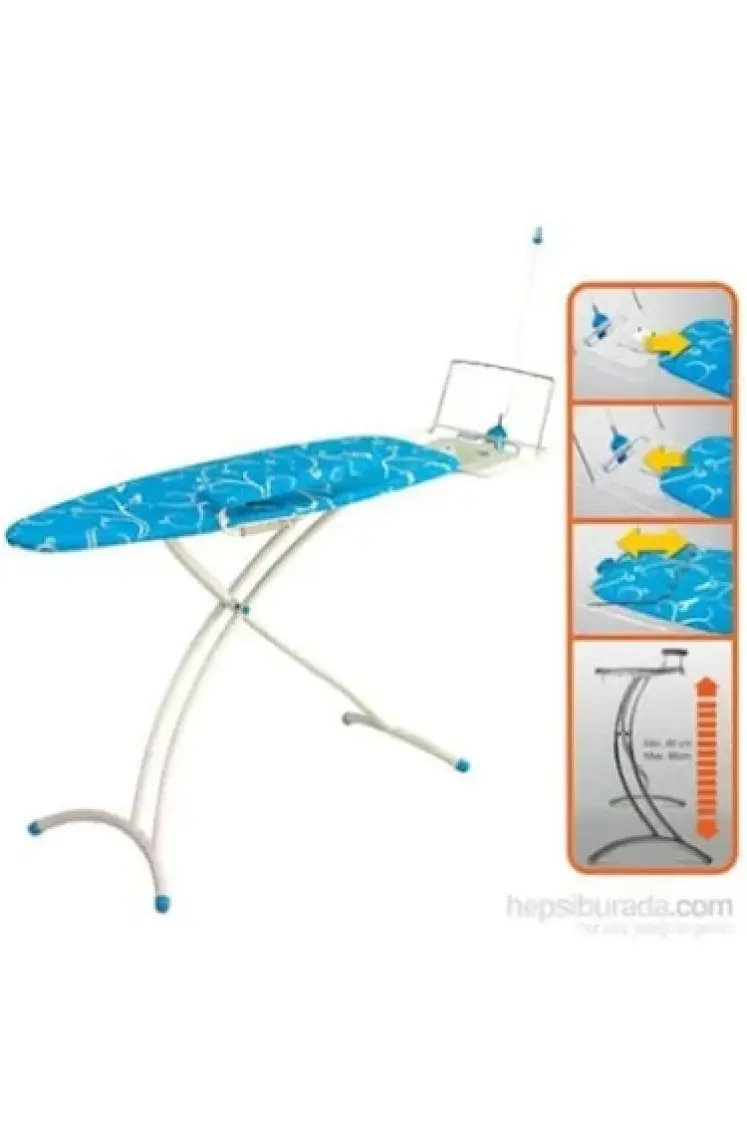 Evin Petunia Buhar Kazanlı Ütü Masası