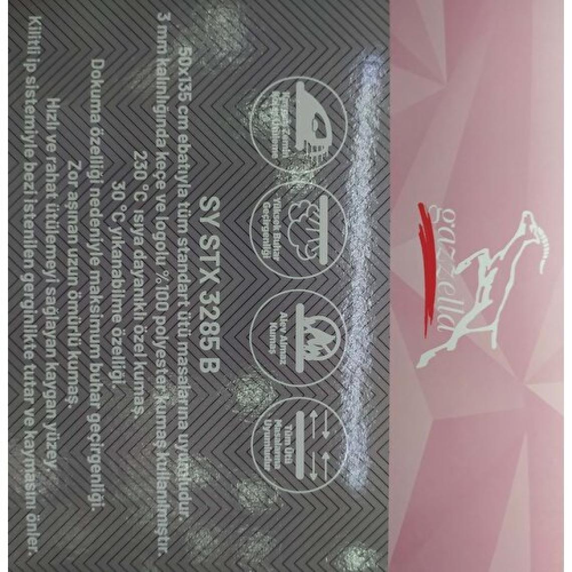 Gazzella SY STX 3285 B Pudra Keçeli Ütü Masası Kılıfı