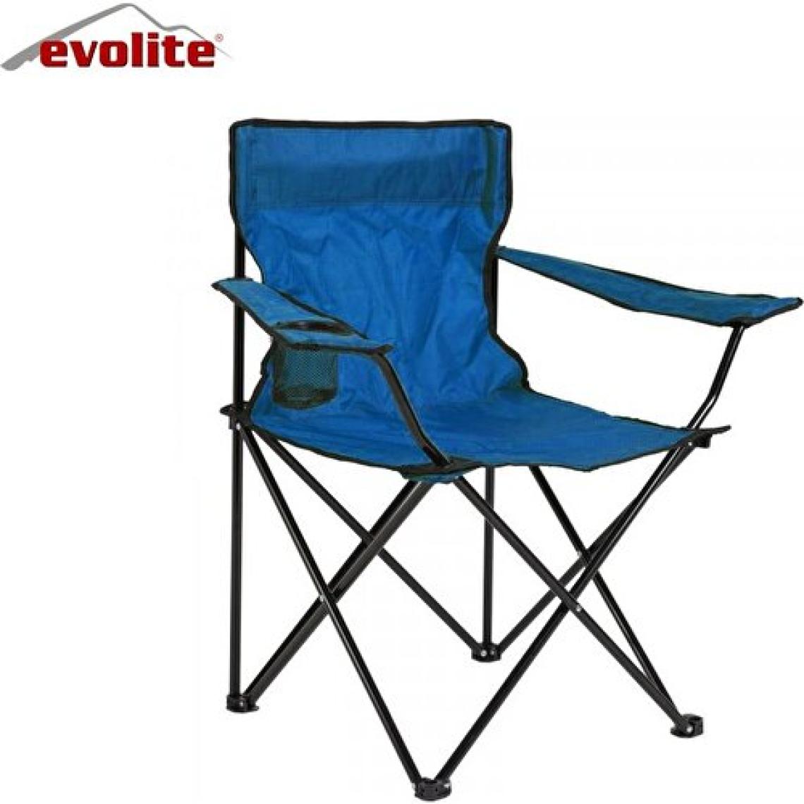 Evolite Nature Mavi Katlanır Kamp Sandalyesi