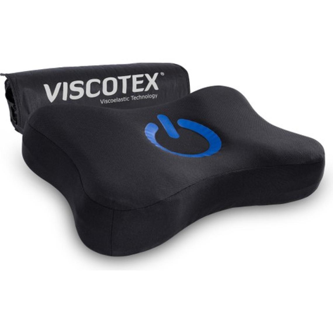 Viscotex Visco Kamp Yastığı Power Nap, 50X30X10 Cm, Siyah