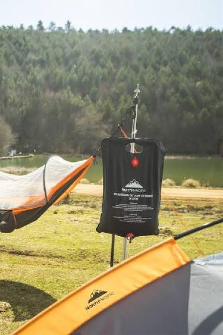 North Pacific Solar Isınan Katlanır Su Deposu