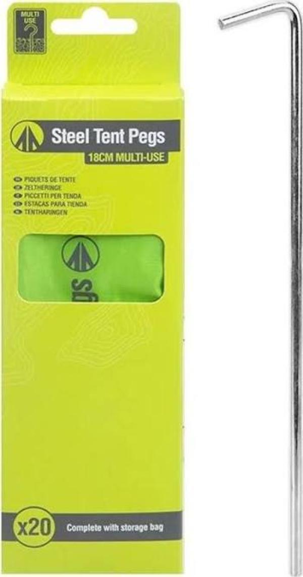 Summit 18cm Çelik Çadır Kazığı 20'li Paket