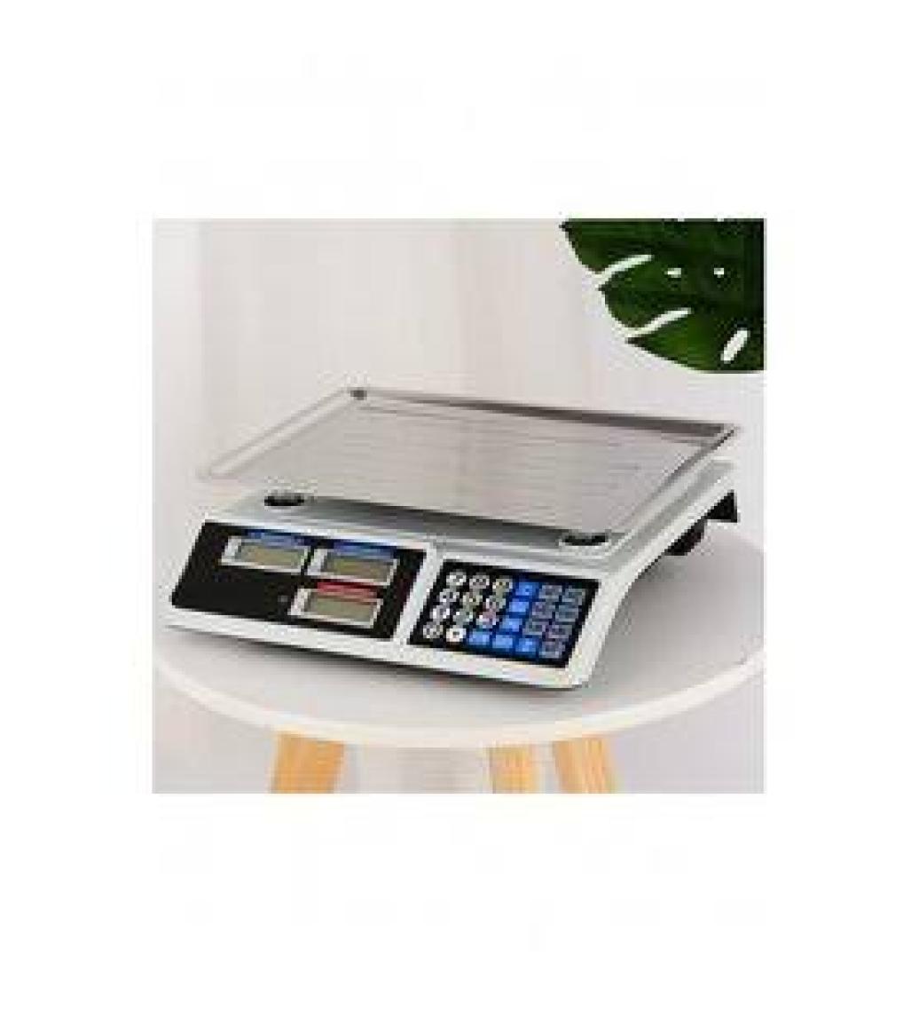Strongart Metal Ölçüm Tartısı Elektronik Terazi Bakkal Manav Market ve Pazarcı Tartısı 40KG